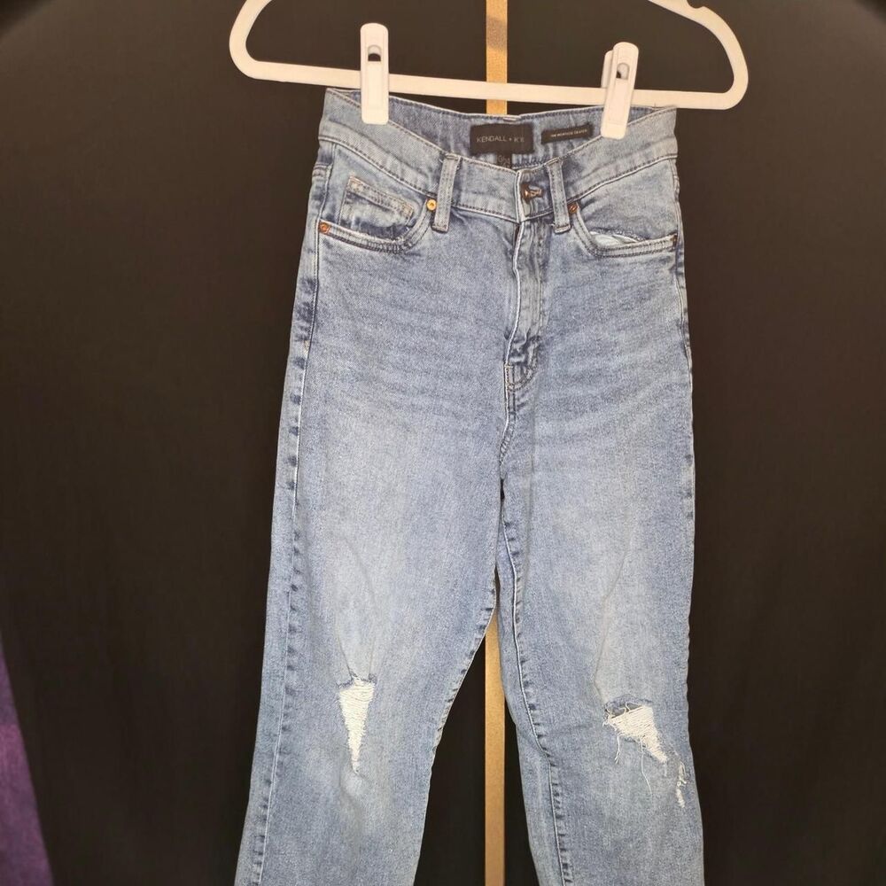 Kendall & Kylie High Rise Skate Jeans 0